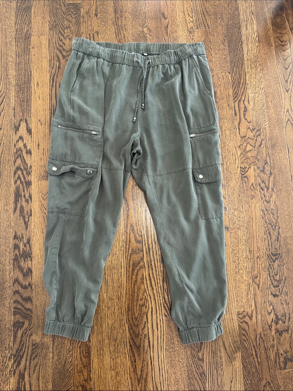 Banana Republic Factory Olive Green Women's Cargo Jogger Pants